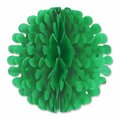 Goldengifts 9 in. Tissue Flutter Ball, Green, 12PK GO2488907